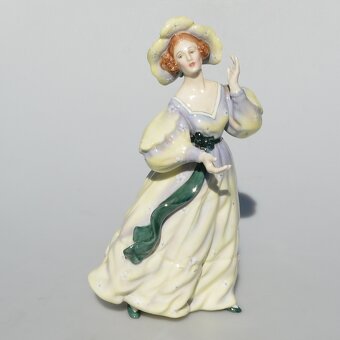 Royal Doulton Zberateľská porcelánová soška Dáma v klobúku - 5