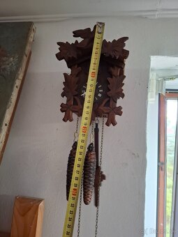 Predám funkčné drevené kukučkové hodiny veľmi zachovalé 65 € - 5