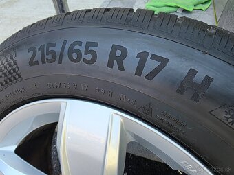 Zimne kolesa VW Tiguan 5x112 r17 215/65 r17 - 5