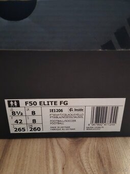 Kopačky Adidas F50 Elite FG 42 - 5