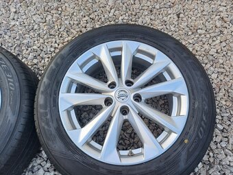 hlinikové disky org.Nissan Qashqai I,II,-7Jx17-ET-40-5x114,3 - 5