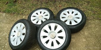 205 55 R16 good year pneu + ali disky 5x112 - zimne - 5