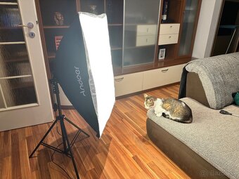 KOMPLET ŠTÚDIOVÉ OSVETLENIE: Svetlá + Softboxy + Stojany - 5