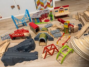 Vláčiková drevená dráha - 5