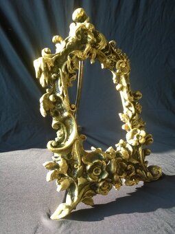 Bohato zdobený barokový  rám - 5