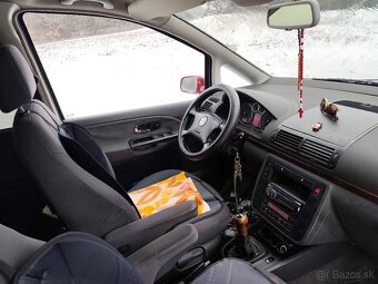 Seat Alhambra 1.9tdi 85kw r.v2000, 7 miestne - 5