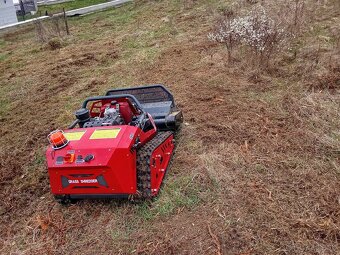 Svahová pásová cepová kosačka - mulčovač - 5