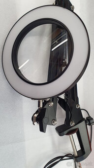 Stolová LED lampa s lupou - 5