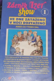 Staré originálne videokazety VHS - 5