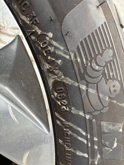 Predám peugeot 5x108 r17 et40 7,5j + pneu 215/55 r17 - 5