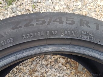 225/45 r17 letné pneumatiky 2ks Continental DOT2019 - 5