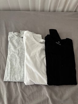 Džeginsy, tričká zn. H&M - 5