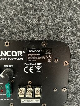 Sencor SCS WA1203 Subwoofer - 5