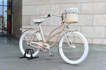 NOVÝ dámsky retro bicykel CRUISER EMBASSY GOLDIE3 rýchlostný - 5
