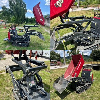 Dumper YANMAR C08 HI TIP+ s vysokým výsypom - 5