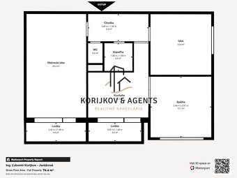 PREDAJ, 3 izbový byt na Jantárovej ulici, Košice-Juh - 5