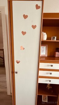 Detská izba 4 skrine a postel - 5