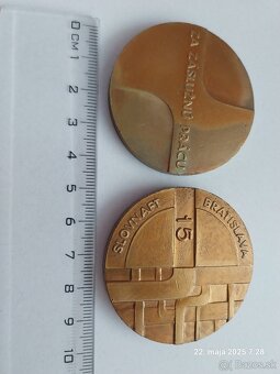 Medaily Slovnaft 10 rokov, 15 rokov - 5