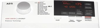 Predám 18-MESAČNÁ, plnefunkčná,TICHÁ automatická práčka AEG - 5