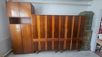 Retro obyvacia stena +skrine - 5
