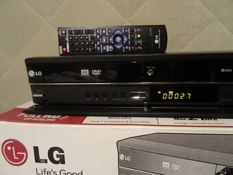 COMBO-LG RCT699H-DVD rekordér+VHS video- Kopíruje VHS na DVD - 5