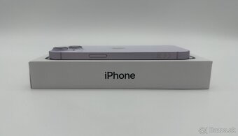 iPhone 14 128GB Purple (91% Batéria) + ZÁRUKA - 5