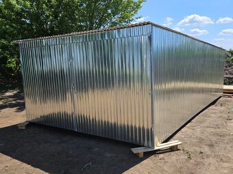 Plechové garáže 3x6m doprava montáž zdarma po Slovensku - 5