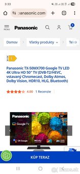 Predám tv panasonic50,a kavovar - 5