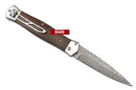 Vyskakovací, damaškový poľovnícky nôž P961 DAMASK - 5