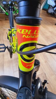 Bicykel Kellys NAGA 70 Neon lime 13.5" ram velkost 26 - 5