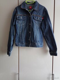 Nohavice Esprit, pulóver Esprit, džínsová bunda - 5