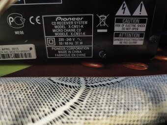 Rádio s CD Pioneer X-CM31-K - 5