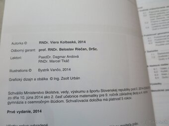 Kolbaská - Matematika 9 (I+II diel, 2012-2014) - 5