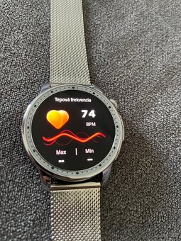 Nové - Luxusné dámske smart hodinky, strieborné - 5