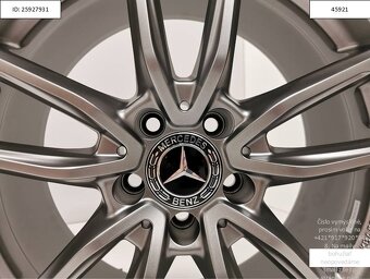 9J R18 5x112 ET50 Mercedes A, B, C, CLA alu disky 1223 - 5
