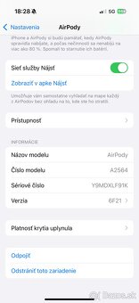 Apple AirPods (3. generácie) s MagSafe nabíjacím puzdrom - 5
