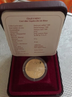 Predám slovenské zlaté pamätné mince - 5
