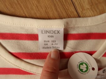 Tunika / tričko / šaty LINDEX 122 NOVÁ s visačkou - 5