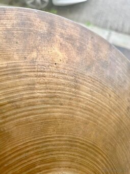 Paiste 2002 hi hat Black label 15” Rok 1972. - 5