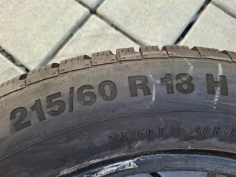 215/60 R18 zimné pneumatiky Continental - 5