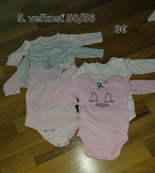 Detské oblečenie 50/56 - 5
