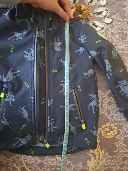 Prechodná softshelová bunda pre chlapcov 104 - 5