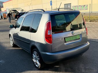 ► ŠKODA ROOMSTER 1,2 TSI - 77 KW, PARK. SENZORY, TOP KM ◄ - 5