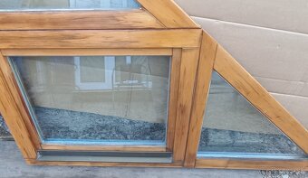Predám okna 146x154, 208x145 , 94 x 209 ,trojuholnik 170x140 - 5