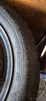 Predám zimný komplet 195/55R15 na škoda fábia. - 5