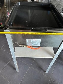 Plynový gril Hendi BW – Steenoven 21, 11,4 kW + pevný stojan - 5