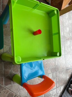 stol (aj lego podlozka) a stolicky New Baby - 5