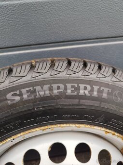 vw Transporter T5 T6 zimné pneu + disky - 5