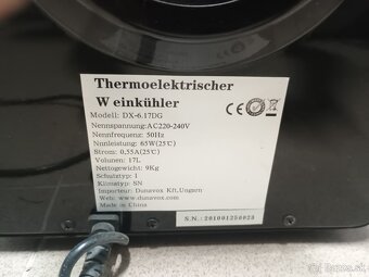 Termoelektrická vinotéka Dunavox DX-6. 17DG - 5
