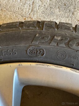 Elektróny audi so zimnymi pneumatikami 225/40 R18 - 5